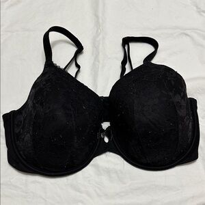 Victoria's Secret Black Lace Bra 38 DDD